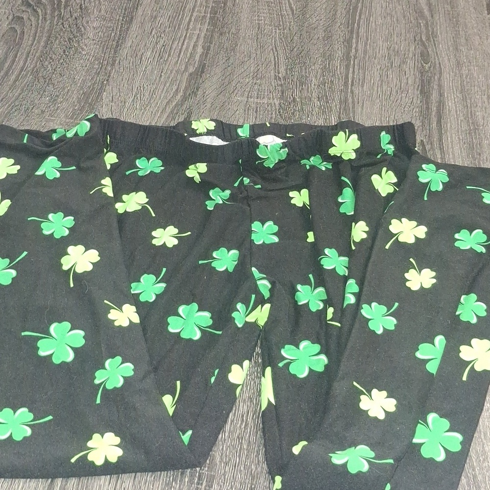 St Pattys Day Lounge Pants- Junior Size- 19 - Picture 3 of 4